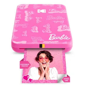 Barbie x Kodak Step Slim Wireless Instant Portable Photo Printer, 2x3" Color Instant Photo Printer