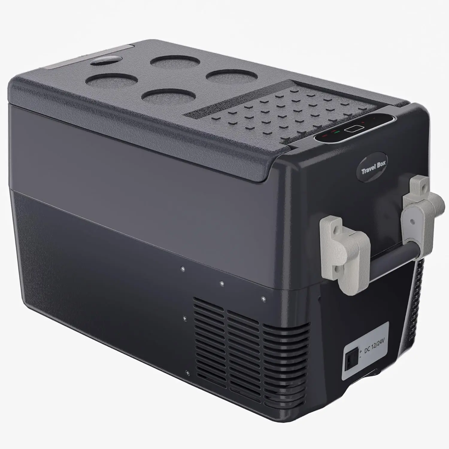 32QT(30L) Electric Cooler,12 Volt Refrigerator, Portable Freezer 12V/24V DC 110-240V AC, 12V Fridge 0℉~50℉, 12V Car Refrigerator with Basket for Travel, Truck, Boat, Camping