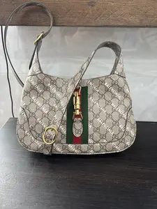 Pre-owned GUCCI Canvas/leather Shoulder Bags JACKIE X BALENCIAGA LIMITED EDITION $2999