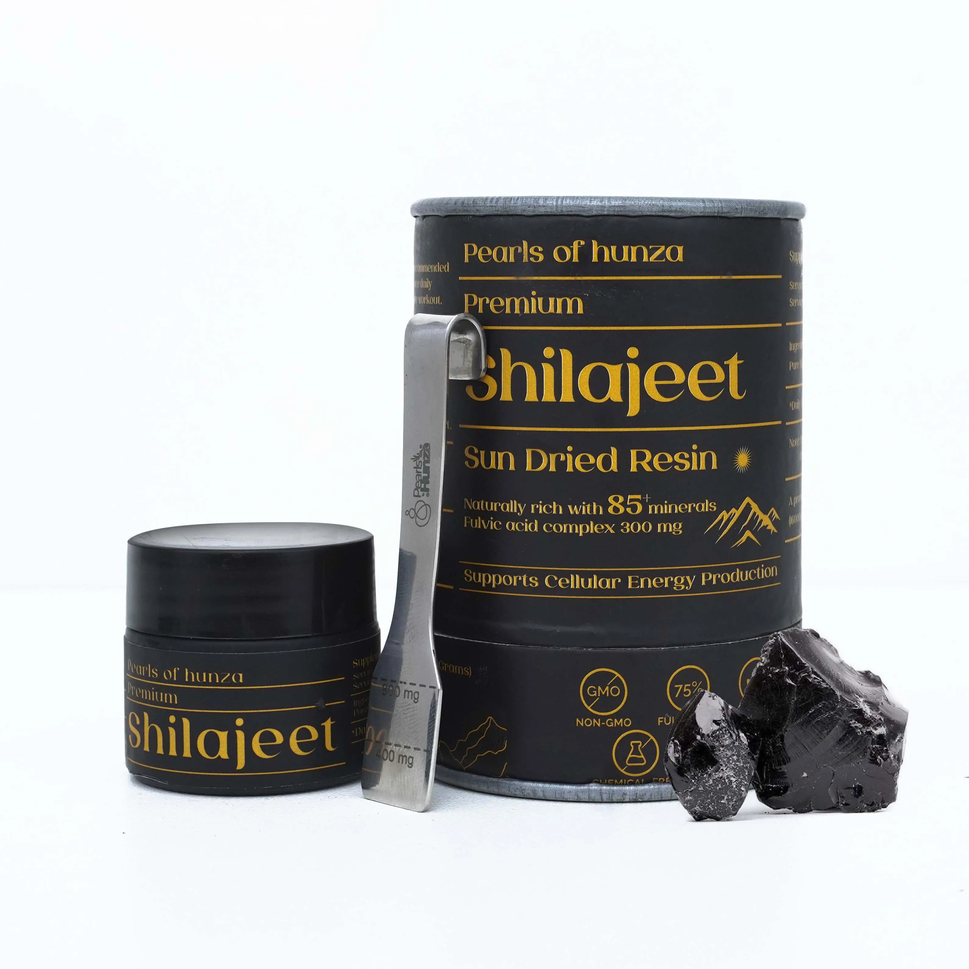 Shilajit Pure Himalayan Organic Resin 10g High Potency Best Shilajit for Men & Women Himalayan Shilajit Resin 85+ Trace Minerals, 75%+ Fulvic Acid, Lab Tested