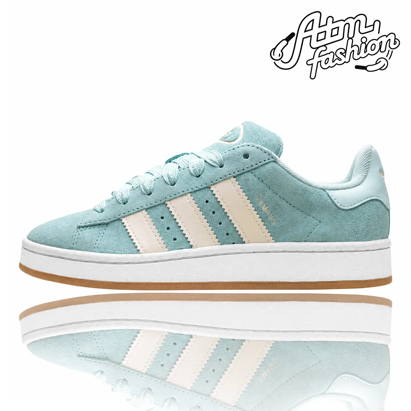 adidas Campus 00s Easy Mint Cream White (Women's) Women's Authentic Shoes Footwear Sneaker Trainer Comfortable Walking Fashion Trending Gift