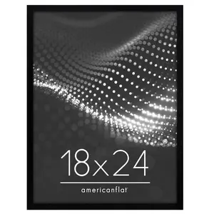 Poster Frame | Modern Design | Shatter-Resistant Glass | Dual Sawtooth Hangers