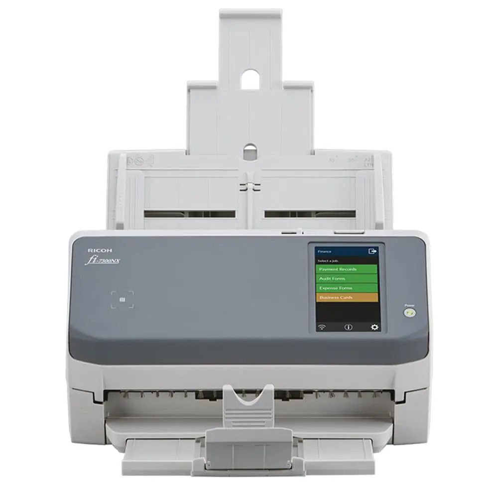 Ricoh fi-7300NX Color Duplex Document Scanner - Business Use, High-Speed, Wi-Fi, Ethernet, Market-Leading Document Imaging Capabilities