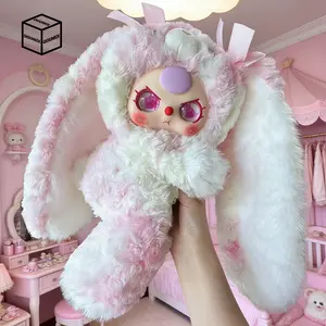 QIQI-HUGGABLE  backpack series 「8+1 secret +1surprise」 Mystery Boxes Bag Pendant Bunny Plush Dolls Soft Collectibles