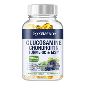 Xemenry - Joint Support Supplement - Glucosamine Chondroitin MSM Turmeric Frankincense - Triple Ingredient - Value Size