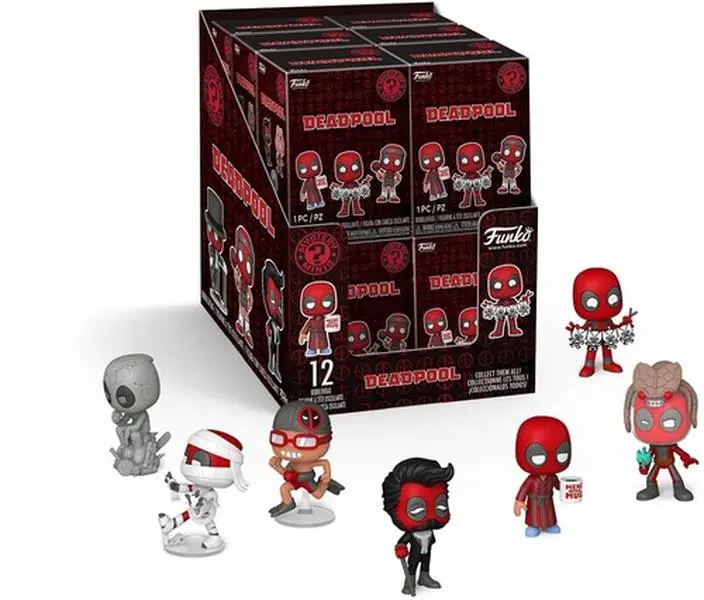 Funko Mystery Mini: Deadpool (Marvel) (One Random Mystery Mini Per Transaction)  [COLLECTIBLES] Vinyl figurine/statue, Collectible