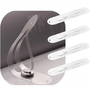 LED Bookmark Light, 1/4 Counts Flexible Clip-on Reading Lamp, Perfect for Bedtime Reading, Ideal Gift for Book Lovers