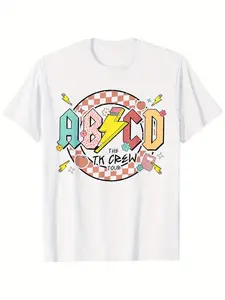 ABCD Transitional Kindergarten Teacher Tour TK Teacher T-Shirt