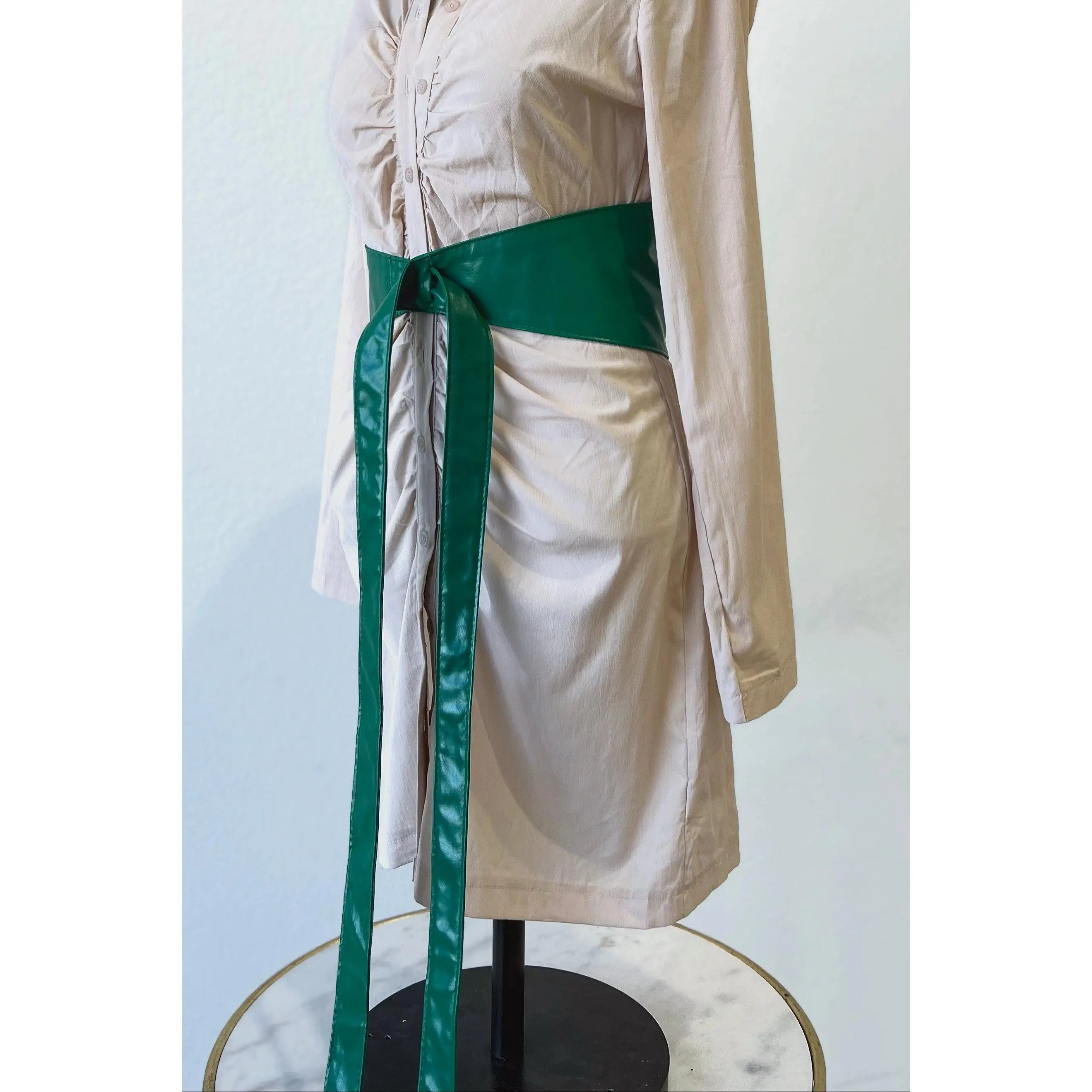 SALE The Myla Wrap Belt in Green