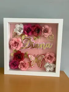 Customized Flower shadow boxes , Flower shadow boxes