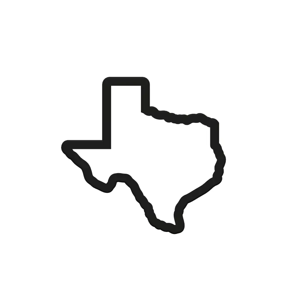 Texas Cookie Cutter - Southwest Cupcake Topper - Texas Fondant Cutter - Graduation Cookie Cutter