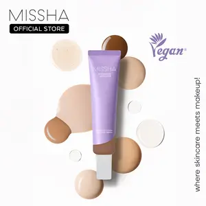 [MISSHA Official] M Perfect Cover Serum BB Cream (35ml) - Bifida Ferment Lysate Serum-Infused BB Cream for Anti-Aging Skin Rejuvenation, Skin Tint, Tinted Moisturizer, Skin Care Foundation Makeup,Superfood Complex,Glass Skin CardiBB OGBB PurpleBB