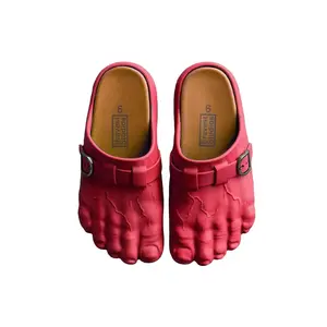 Red Foot Clogs