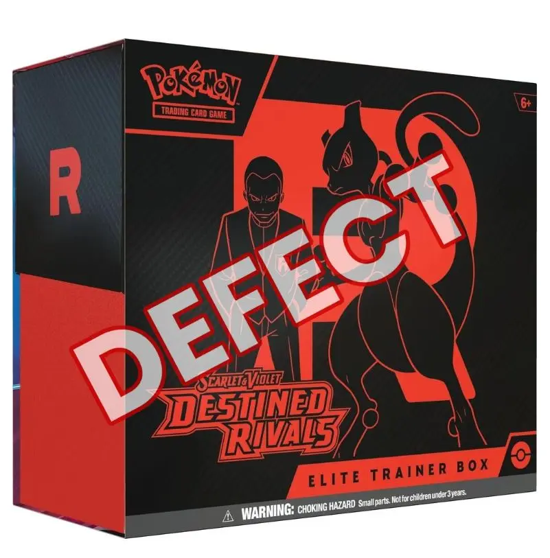 *Damaged box* Destined Rivals Elite Trainer Box