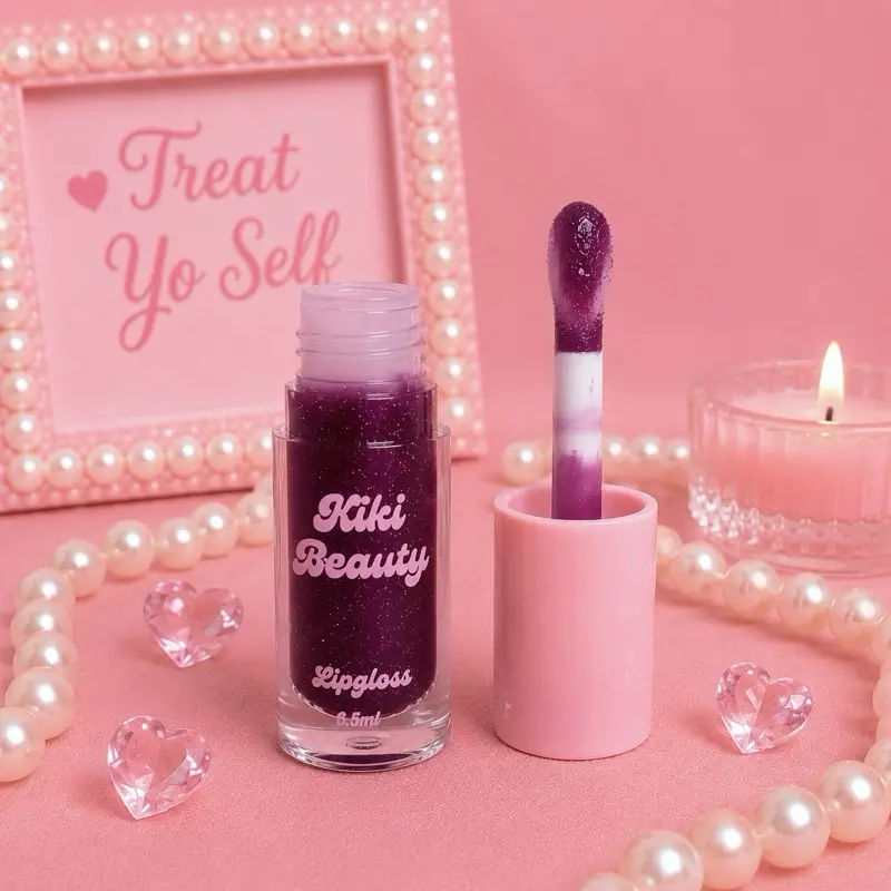 Magical Berries Tinted Lipgloss Vegan and Cruelty Free Non Sticky Lipgloss Pomegranate Scented