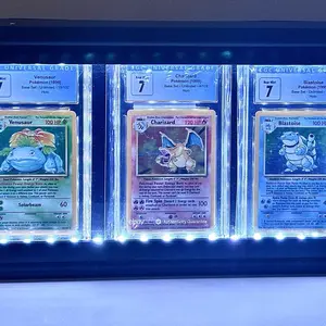 Pokémon Base Set 1999 Holo Venusaur Charizard Blastoise CGC Graded Lot w/ Case