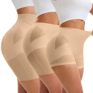 FallSweet Shapewear Women's Seamless Tummy Control Mid Waist Shorts