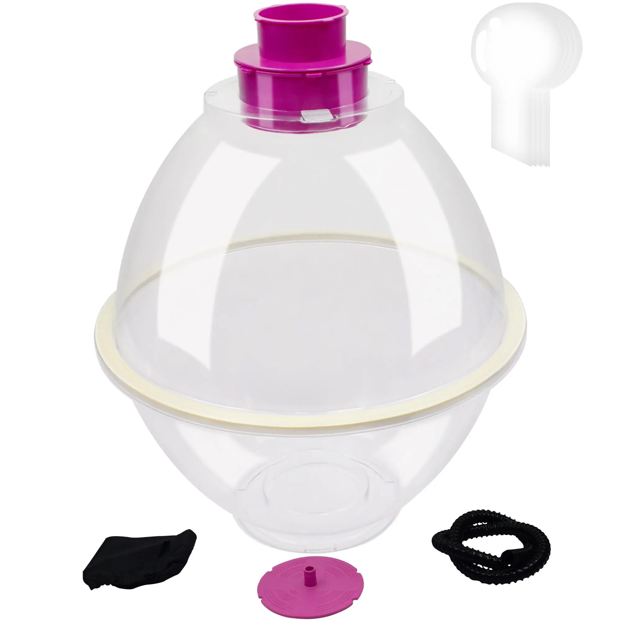 Cherish XT Polycarbonate Balloon Stuffing Machine Kit - Home & Festive Party Supplies with Filling Pump for Happy Birthday Balloon Decor, DIY Flower Decorating