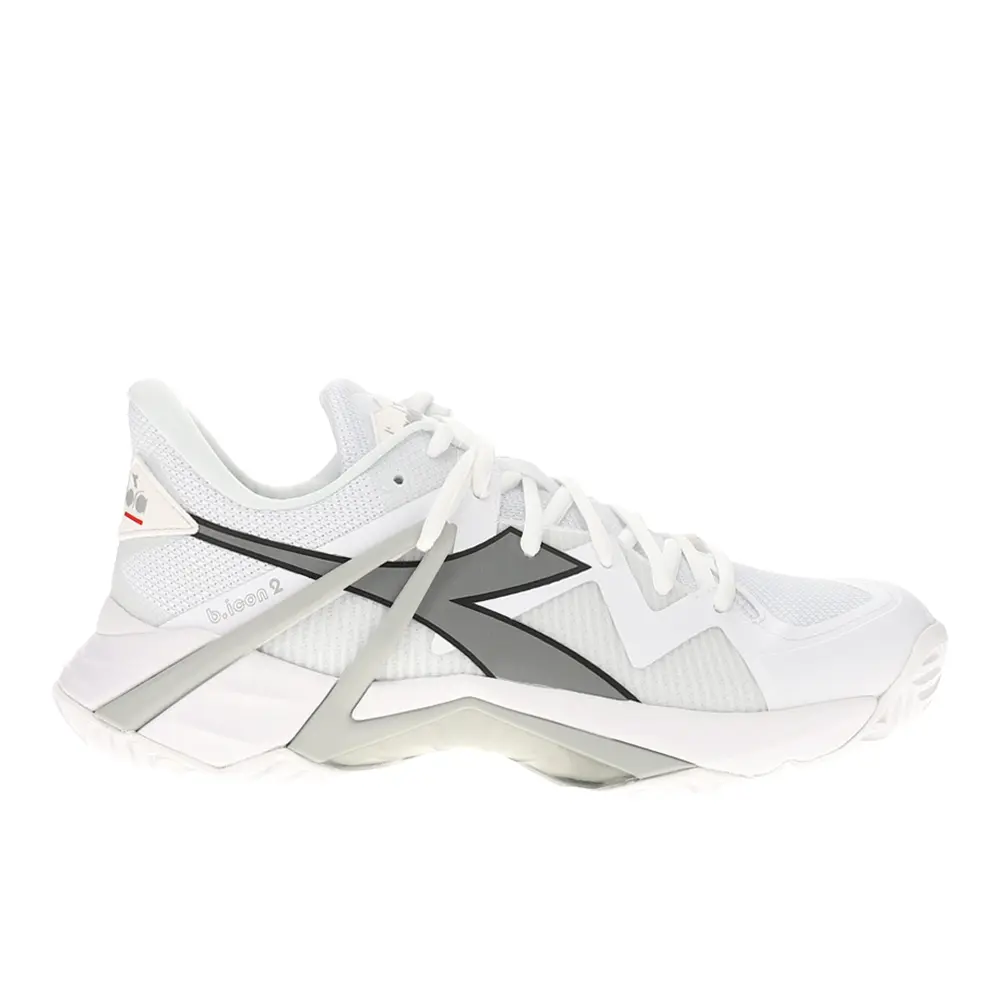 diadora Mens B.Icon 2 All Ground Tennis Sneakers Shoes - White
