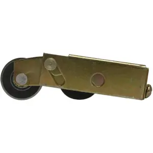 (DR-267-SP) Premium Roller for Sliding Glass Doors 1-1/2” Wheel - Zinc