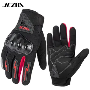 Summer Breathable Motorcycle Cycling Glove Touchscreen Motocross Glove Men Black Lady Pink Full Finger Motorbike Riding Gloves