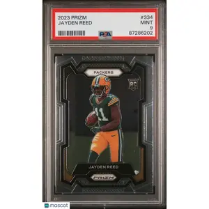 2023 PANINI PRIZM #334 JAYDEN REED ROOKIE RC PSA 9