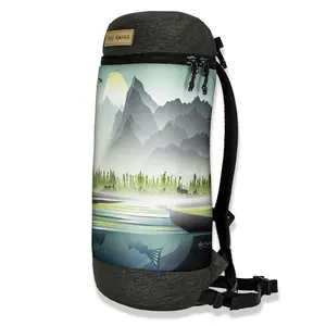 Free Range Equipment The Revelations Backpack for Hiking, Skiing, and Everyday Adventures with 25L Capacity, Neoprene Back Panel & Unique Print