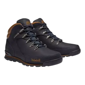 Timberland Euro Rock Hiker Men Boots Black TB06165R - Comfortable & Durable for City Walks & Light Trails