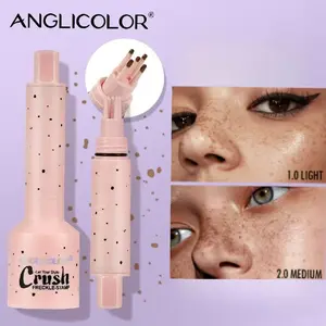 Realistic Freckle Stamp with 5 Prongs for Natural Dot Placement, Quick Application Faux Freckle Pen ,freckle makeup pen ,freckle stamp pen