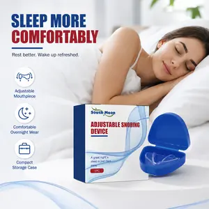 Adjustable Anti-Snore Mouthpiece - Professional Teeth Grinding Night Guard, Oral Care Accessory for Men & Women (Packaged in a Box)