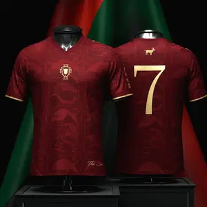 New Premium 2026 Siu Seven Red & Black Football Jersey for Men Women, Vintage Soccer Streetwear Tee, Oversized Athletic Gym Shirt, Gift For Fans, Gift For Him, Gift For Her.
