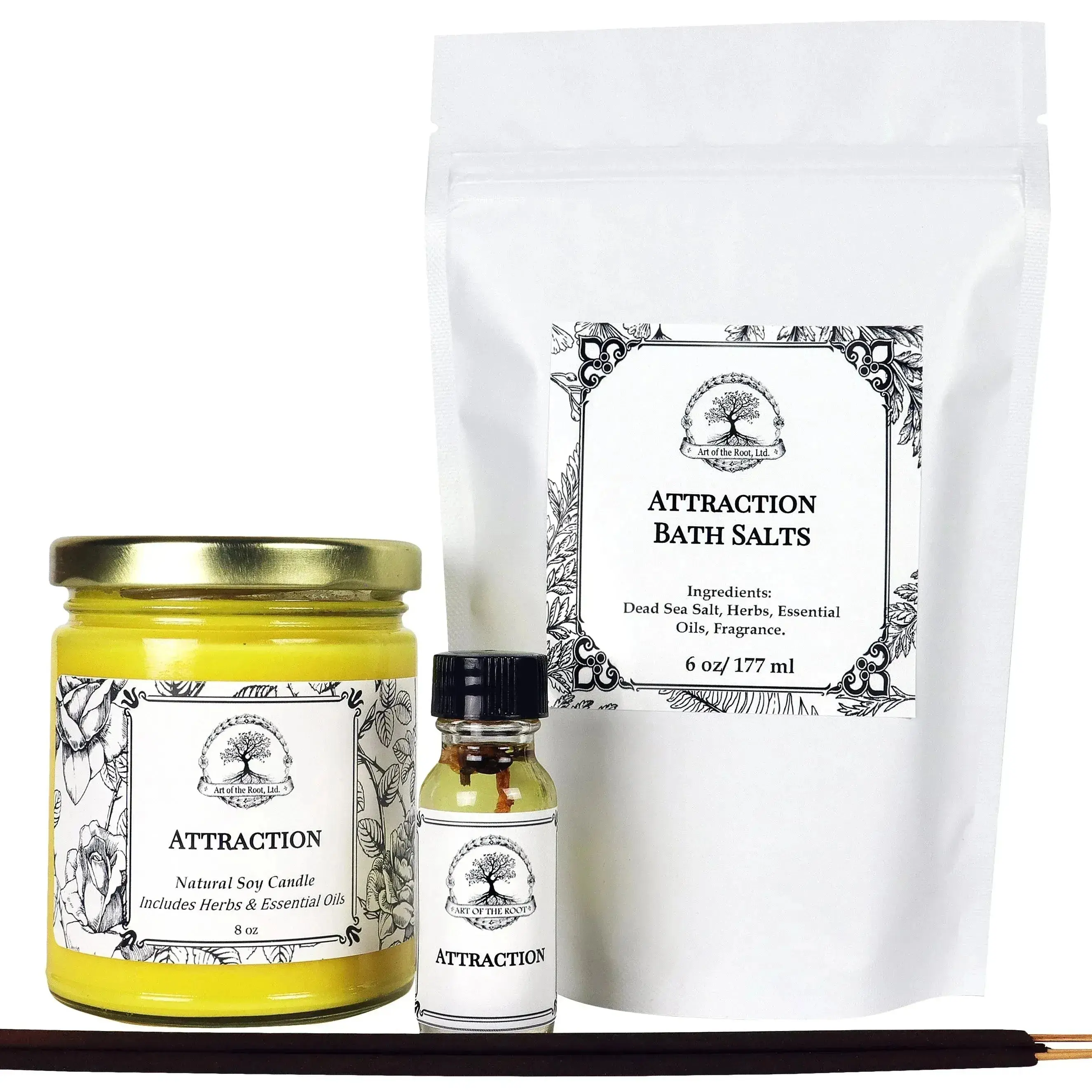 Attraction Spell Kit For Love, Money, Prosperity & Success