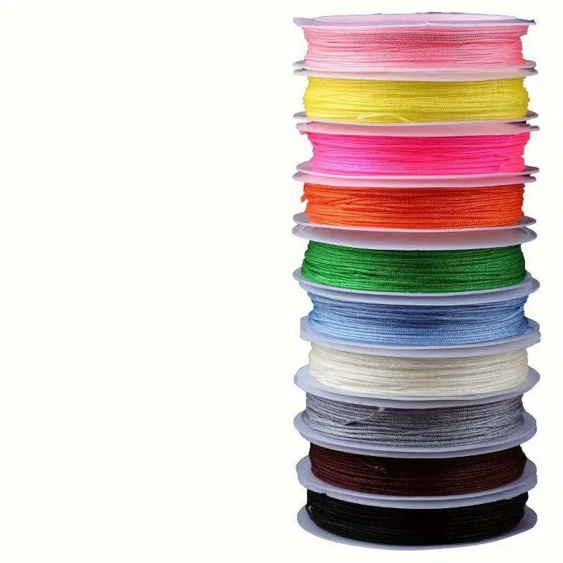 Rope Set - Chinese knot thread used in jewelry making, for stringing beads on bracelets, necklaces, and anklets, Diy Jewelry Making, Beading Making, Beading Supplies