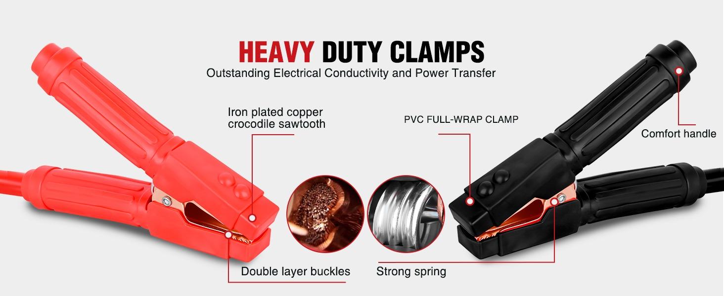 Nilight 0 Gauge 25 Feet Heavy Duty Jumper Cables 1000 Amp Booster Battery Cables with Permanent Installation kit and Quick Connect Plug Includes carrying bag for 12V & 24V Cars SUVs and Trucks
