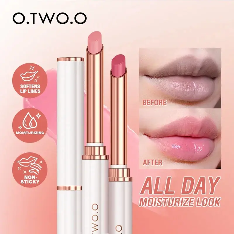 Color Changing Lipstick Moisturizing Lip Balm Nourising Long Lasting Lip Gloss Natural Beeswax Lip Care Cosmetics