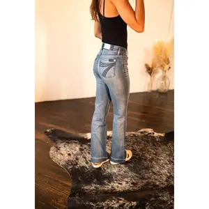 Ace 7 For All Mankind DOJO  Distressed Lightwash Long