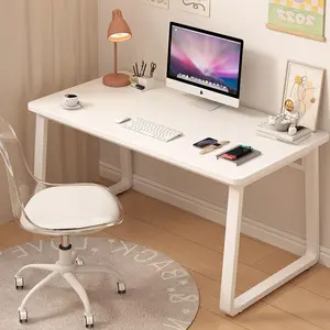 【Mother's Day】Modern Simple Style Desk for Home Computer Desk  Office,Small Writing Table Study Corner Work Desk for Bedroom