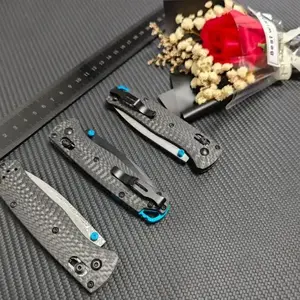 535 Tactical Multi-Tool, Carbon Steel Brazed Handle, High-Hardness Damascus Steel Blade, Outdoor Camping and Everyday Carry Tool Kit, Perfect Gift