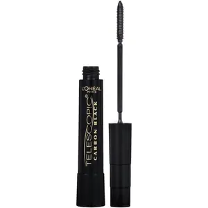 L'Oreal Paris Telescopic Original Lengthening Mascara, Carbon Black, 0.27 fl oz L'Oreal Paris Telescopic Original Lengthening Mascara, Carbon Black, 0.27 fl oz