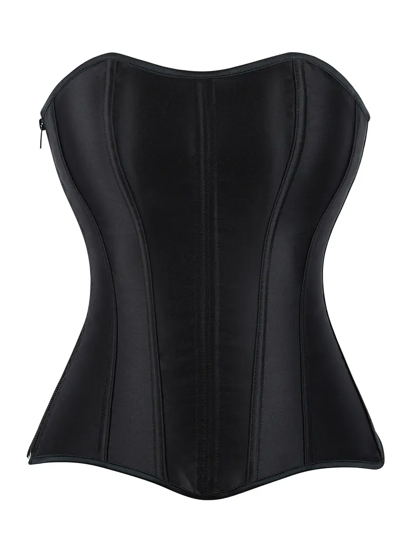 Black Lace Corset Top - TikTok Shop
