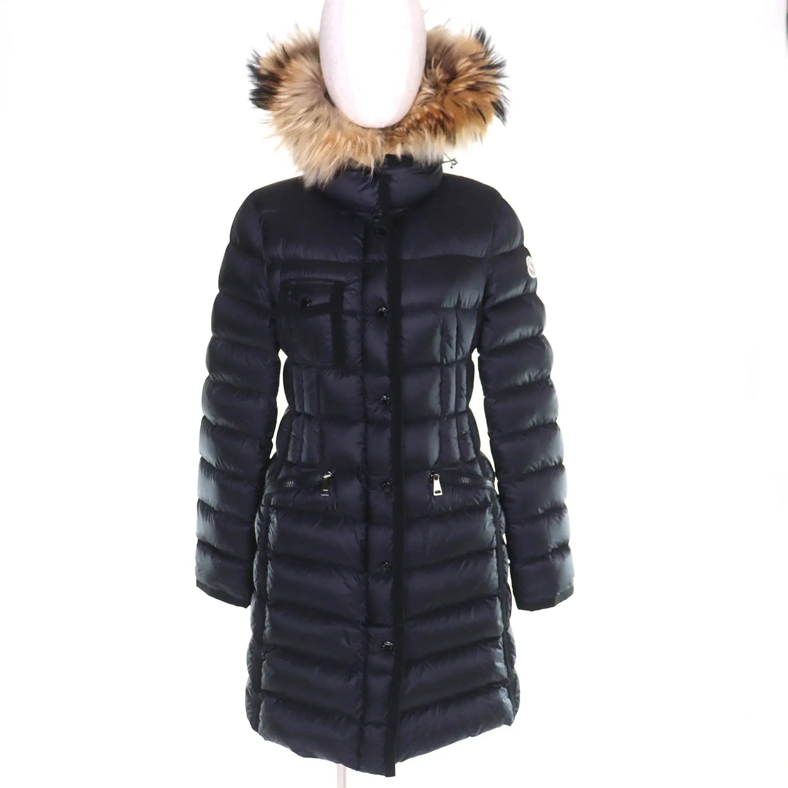 Pre-owned MONCLER Nylon Small Leather Goods HERMIFUR down coat