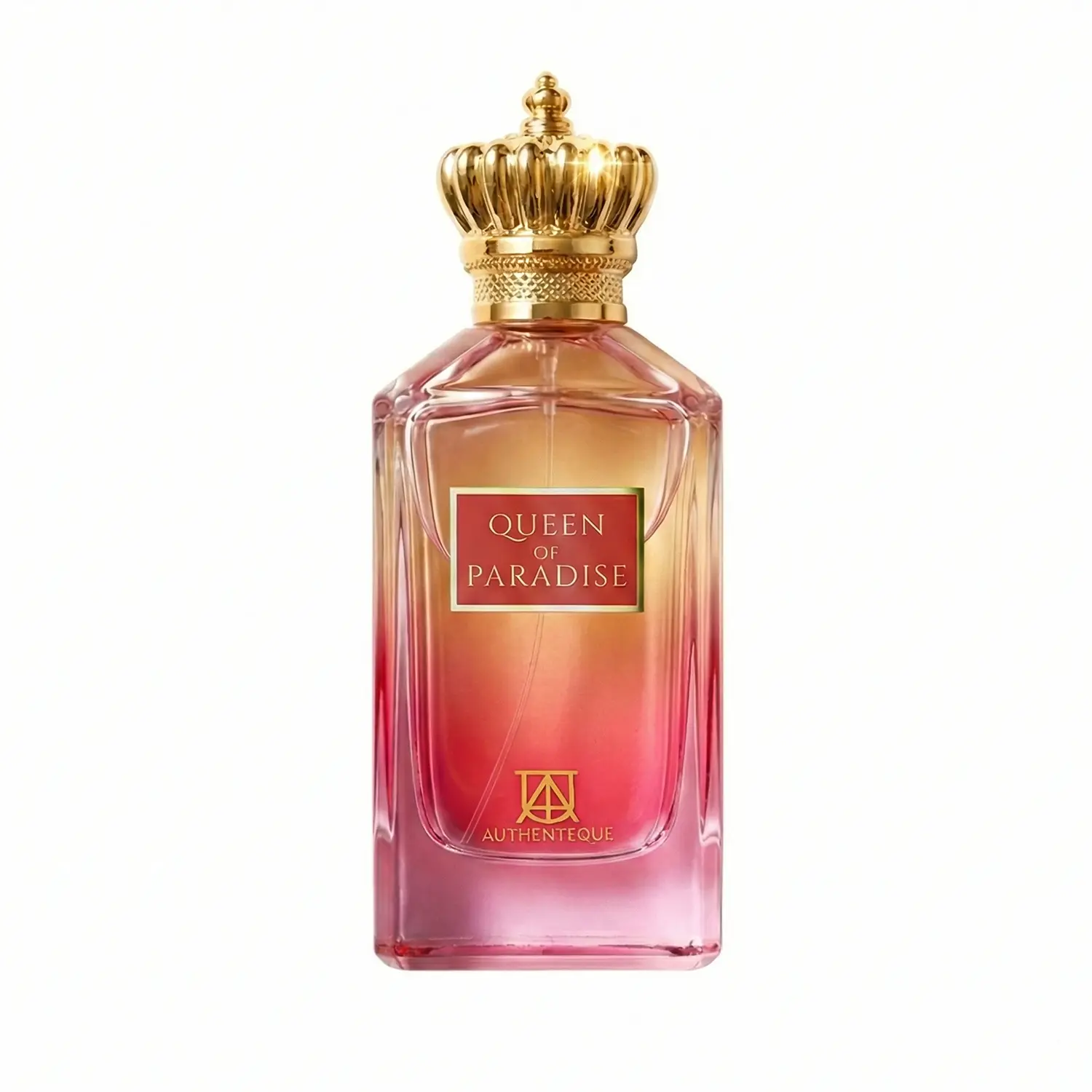 AUTHENTEQUE Queen of Paradise Women's Eau de Parfum (EDP) - 100ml (3.4 oz) Single Item, Long-Lasting Luxury Arabian Perfume for Women with Vanilla, Lavender, Mandarin, Paraben-Free for Daily Wear, Perfumes For Women