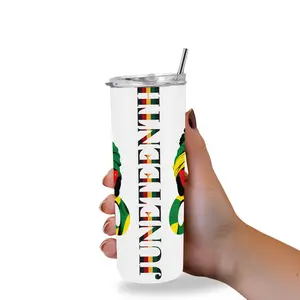20oz Juneteenth Stainless Steel Doubled Walled Tumbler