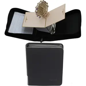 pop up greeting card Display Album, for 6x9 inches Greeting Card Organizer Book for Retail, Store Events (black)