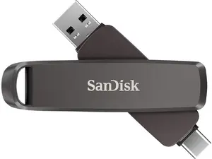 SANDISK Extreme PRO Dual Drive High-Performance USB Type-A and USB Type-C Flash Drive, 256GB