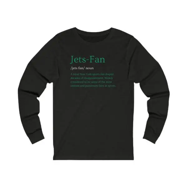 Ny Jets Definition T-Shirt, Football Fan Graphic Tee, Game Day Shirt, Vintage Style, Unisex Sports Fan Gift