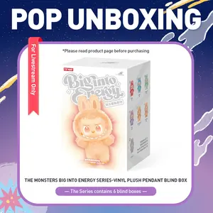 Unboxing-THE MONSTERS Big into Energy Series-Vinyl Plush Pendant Blind Box-3.0