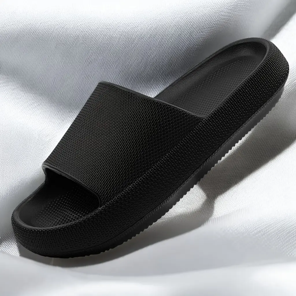 Pillow Cozy Soft Slippers for Women and Men House Slides Beach Sandals Cushioned Thick Sole