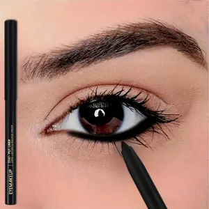 1 Pc Balck Eye Pencil, Natural Enlarge Your Eyes, Long-lasting & Matte Texture & Create Perfect Eyeliner, for All Skin Types, Easy To Use
