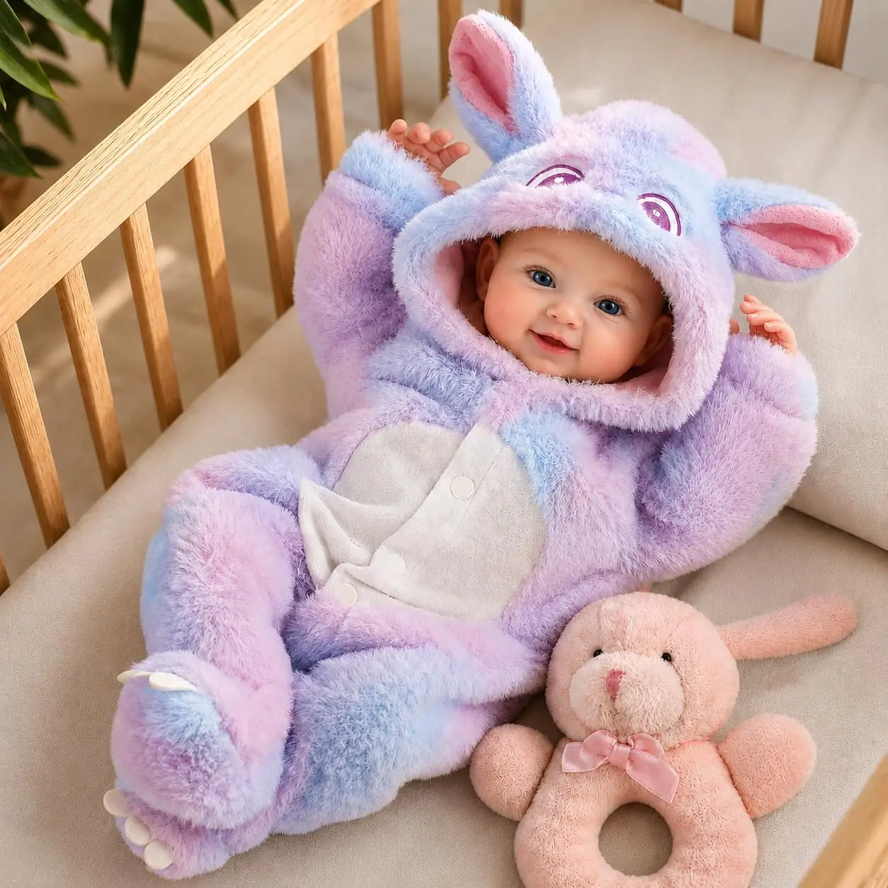 BABESIDE Reborn Baby Dolls, 17 Inch Realistic-Newborn Baby Doll, Soft Vinyl Poseable Lifelike Smiling Reborn Doll, Real Life Baby Doll with Complete Accessories, Birthday Gift for Kids Age 3+